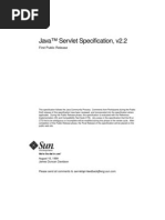 (Servlet) Java Servlet Specification v2.2