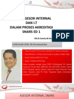 Dr. Sutoto - Peran Asesor Internal Dan It Dalam Akreditasi Snars