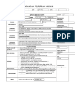 Rancangan Pelajaran Harian: English Daily Lesson Plan