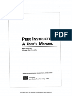 Mazur (1997) Peer Instruction PDF