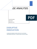 Case Analysis