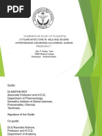 Comparative Study of Placental Cytoarchitecture in Mild and Severe Hypertensive Disorders Occurring During Pregnancy.