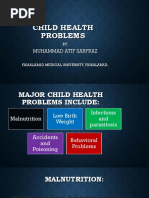 Child Health Problems