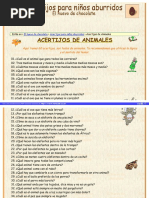 Acertijos Animales