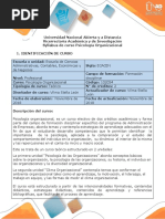 Syllabus Del Curso Psicología Organizacional