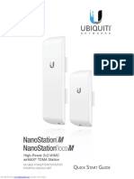 High-Power 2X2 Mimo Airmax Tdma Station: Models: Nsm2/Nsm3/Nsm365/ Nsm5/Locom2/Locom5