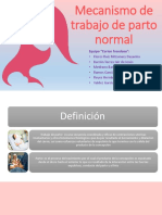 Mecanismo de Trabajo de Parto Normal