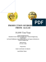 Production of Biodiesel From Algae 1 PDF