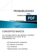 Tema 1 Estadistica Matematica PROBABILIDADES Administracion F PDF