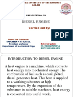 Diesel Engine: Carried Out by