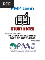 PMBOK Study Notes PDF