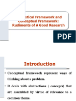 Theoretical and Conceptual Frameworks