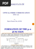 Resentatio: Optical Fiber Communication