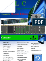 Programmable Logic Controller: Shankar Jothyraj