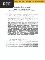 ALONSO ALAMO Mercedes, La Acción Libera in Causa PDF