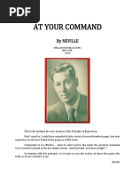 Neville Goddard at Your Command