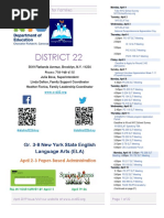 District 22 Newsletter April 2019