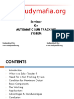 ECE Automatic Sun Tracking System (ASTS)