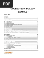 Sample Collection Policy