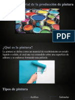 Proceso Industrial de La Producion de Pintura