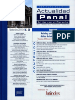 La Carencia de Antecedentes Penales Como Circunstancia Atenuante Genérica en El Código Penal de 1991 PDF