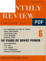 US MONTHY REVIEW (1967-11-00) 50 Years of Soviet Power PDF