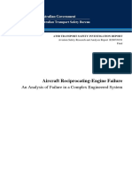 Aircraft Reciprocating-Engine Failure: An Analysis of Failure in A Complex Engineered System