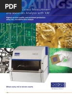 Coating Thickness Measurement and Materials Analysis With XRF