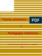 La Teoría Sistémica y Pedagogía