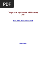 Durga Stuti by Chaman Lal Bhardwaj PDF