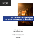 TheEffectsFire FightingOn-SceneRehabilitationHemostasis