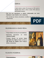 Slides Filosofia Moderna e Questões