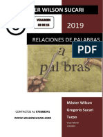 Capítulo III - Relaciones de Palabras