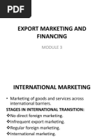 Export Marketing