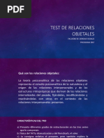 Test de Relaciones Objetales