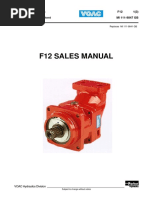 Marketing Information F12 1 (3) F12 Sales Manual Content MI 111-9847 GB