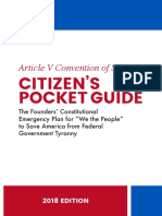 Article V Convention of States Pocket Guide BOOKLET