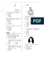 Soal Bahasa Inggris Kls 6