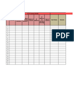 CCTV Questionnaire Template