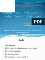 Problemas Desafios de La PNP