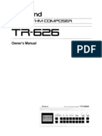 TR-626 Manual