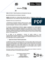 Circular 1198 de 2019