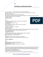 Future Simple Continuous PDF