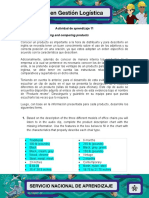 Evidencia 2 Describing and Comparing Products V2