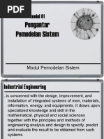 Modul 01: Pengantar Pemodelan Sistem
