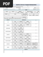 Formato Inspeccion Transformadores