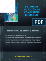 Sistema de Inyección de Combustible D-Jetronic