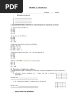 Prueba Numeros Hasta 1000