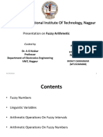 Visvesvaraya National Institute of Technology, Nagpur: Presentation On Fuzzy Arithmetic