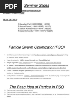 Particle Swarm Optimization (PSO) - NEW